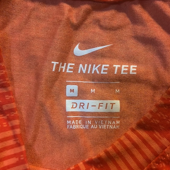 NWOT the Nike T super soft orange Nike dri fit T-shirt men's size Medium - Picture 4 of 9